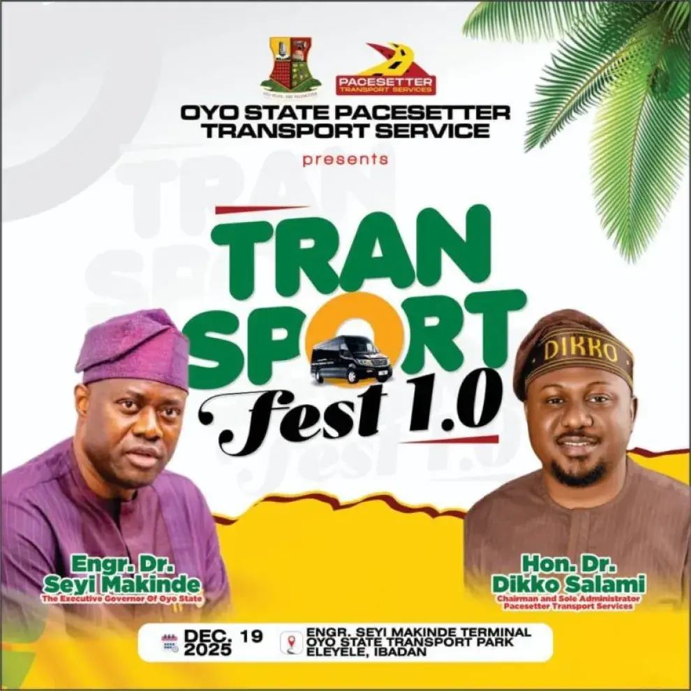 Oyo State Announces Inaugural "Transport Fest 1.0" to Celebrate Sectoral Innovation