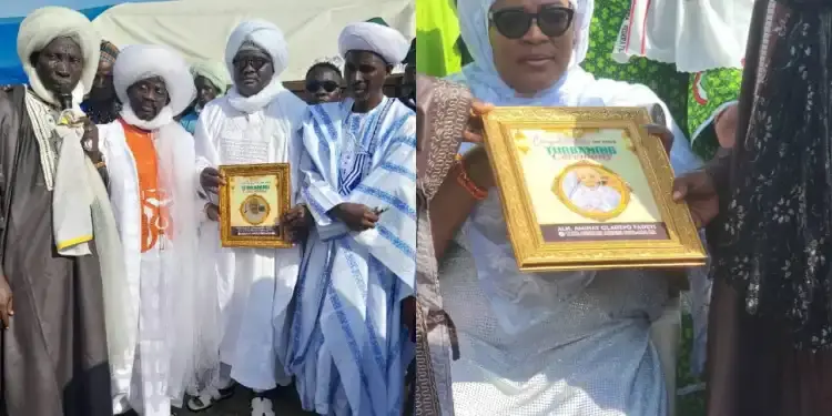 Deputy Speaker and Wife Turbaned as Community Leaders in Ona-Ara