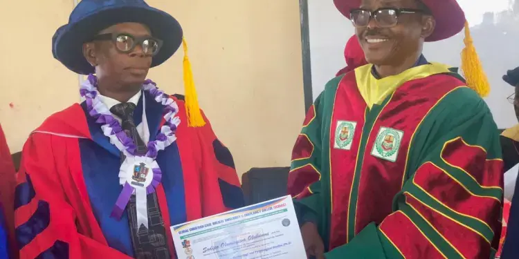 Sodipo Olubunmi Bags PhD in Ecotheology & Palynological Studies