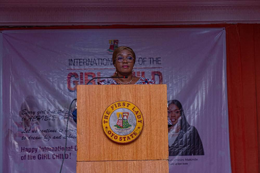 International Day of the Girl Child: Oyo First Lady Urges Girls to Rise with Confidence, Lead Change